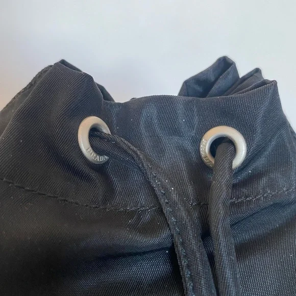 !!SOLD!! PRADA DRAWSTRING POUCH - Picture 7 of 11